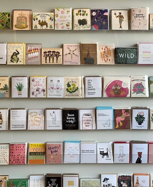 Who’s got the snail mail?! You’re up! It’s time to play #mondaymarketsweep
Rules:
🛒: Tag your Sweep partner and drop your answer in the comments 🛒: Make sure you are both following @pauletteschicago 🛒: Guess the number of different cards that currently live on the card wall
We’ll pick a winner at random tomorrow at 6 PM and post in our stories. You’ll both win 2 greeting cards of your choice, so you can brighten someone’s self-isolation! (You must be local and able to pick up.) The next time you are at Paulette’s and hear the beep, think of the fun you could have on #mondaymarketsweep
This contest is not affiliated with Instagram.